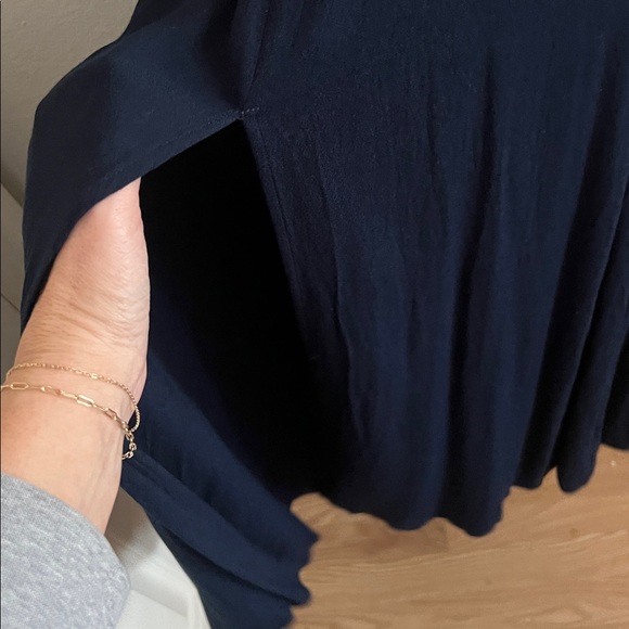 Reformation Navy Gavin Dress Size 8 - Picture 7 of 13